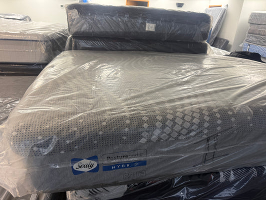 king Sealy posturpedic firm mattress hybrid #B82